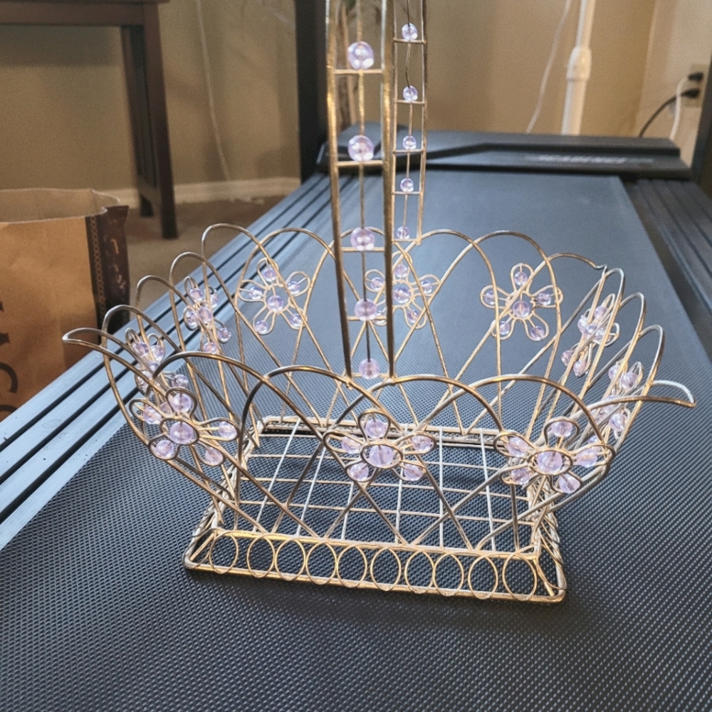 Silver basket - Easter?